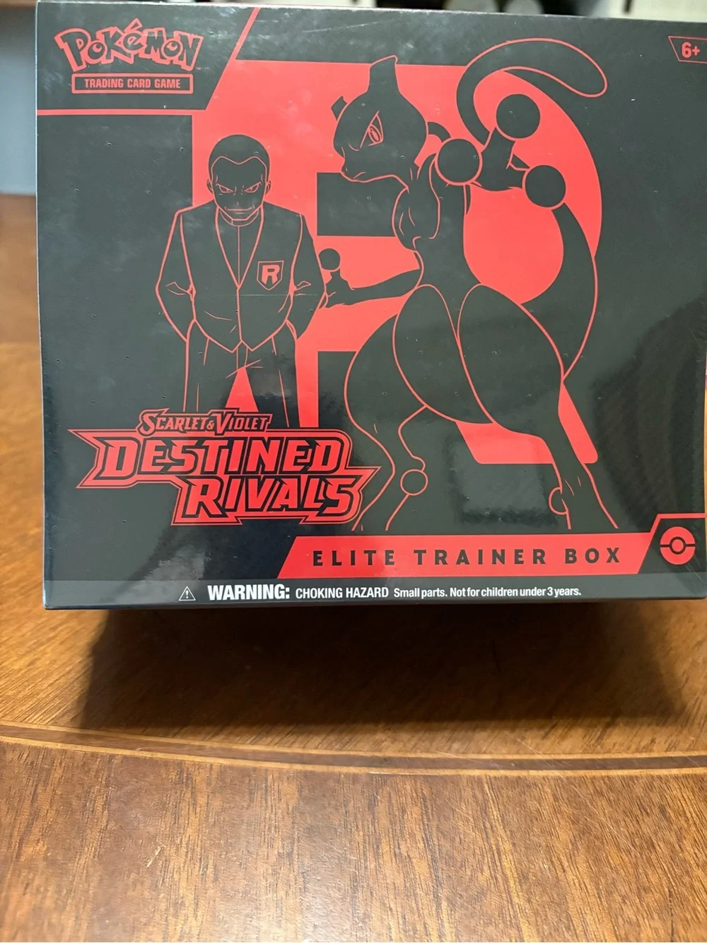 Pokemon Elite Trainer Box Scarlet & Violet Destined Rivals - Black and Red - Picture 1 of 1